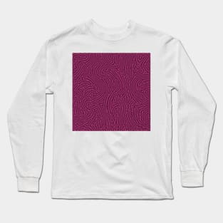 Liquid Turing Pattern (Purple Pink) Long Sleeve T-Shirt